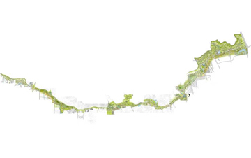 山東泰安市 環山路景觀帶城市設計
